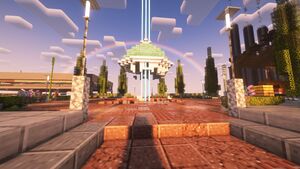 Разрушенный вход на склад Подольска.jpg